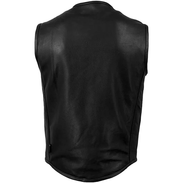 Vogéza Noir Leather Vest